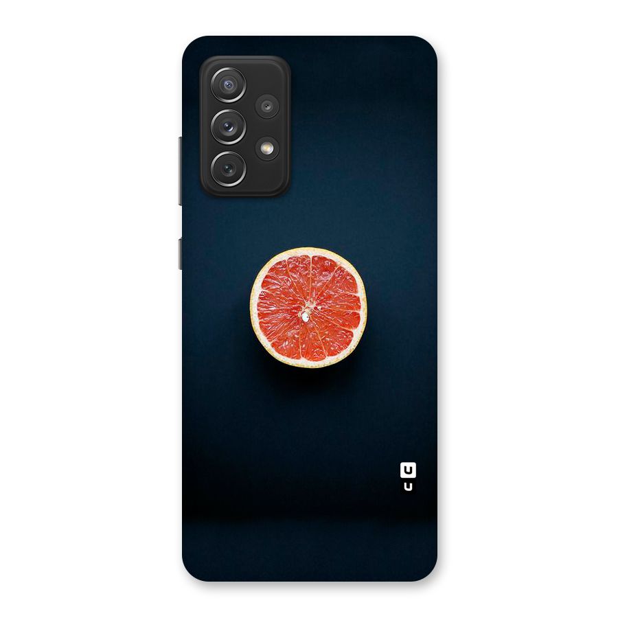 Orange Design Back Case for Galaxy A72