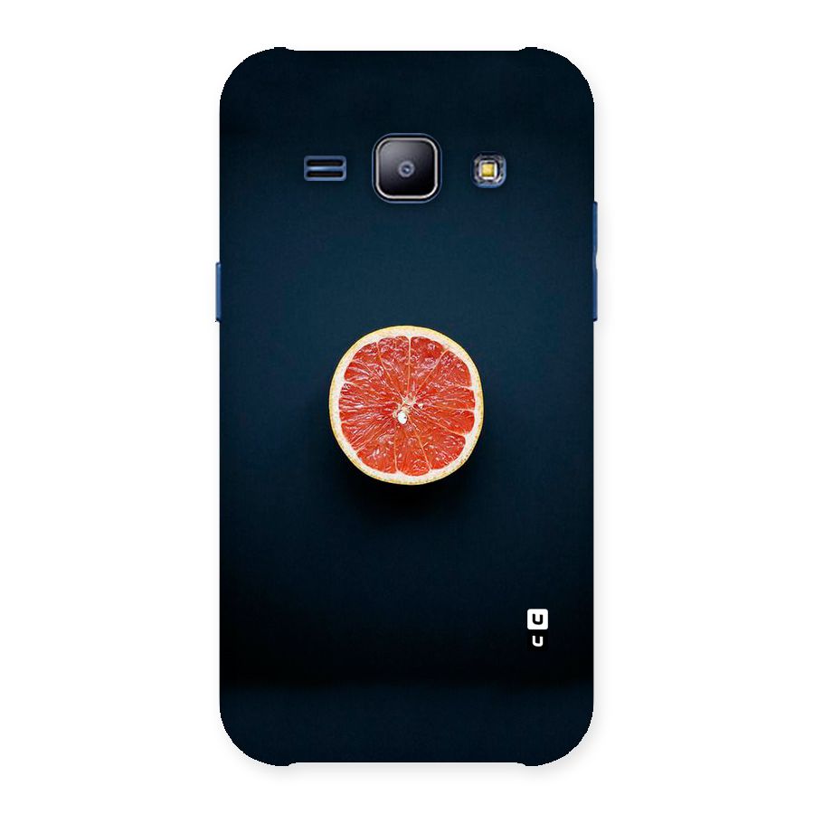 Orange Design Back Case for Galaxy J1