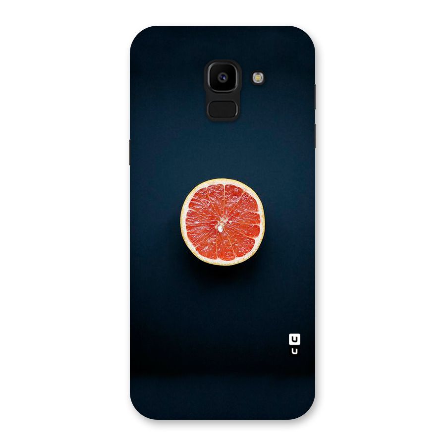 Orange Design Back Case for Galaxy J6