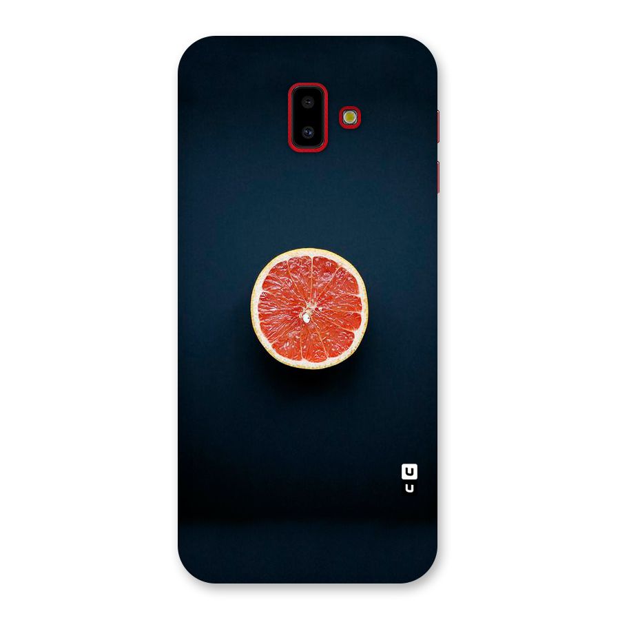Orange Design Back Case for Galaxy J6 Plus