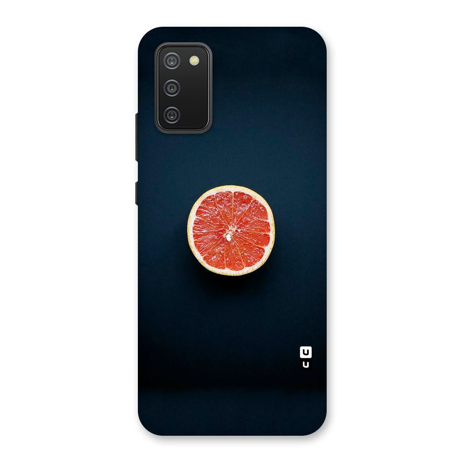 Orange Design Back Case for Galaxy M02s