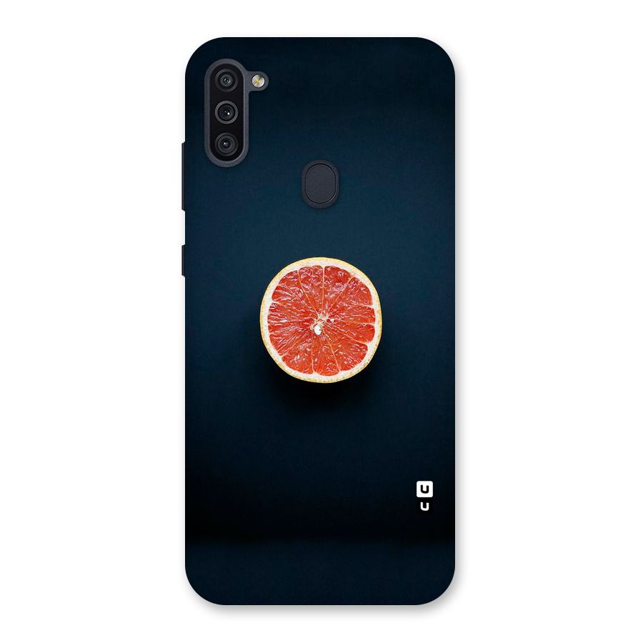 Orange Design Back Case for Galaxy M11