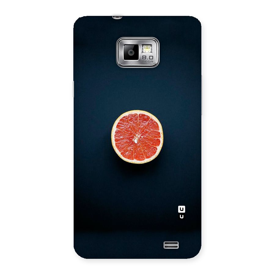 Orange Design Back Case for Galaxy S2