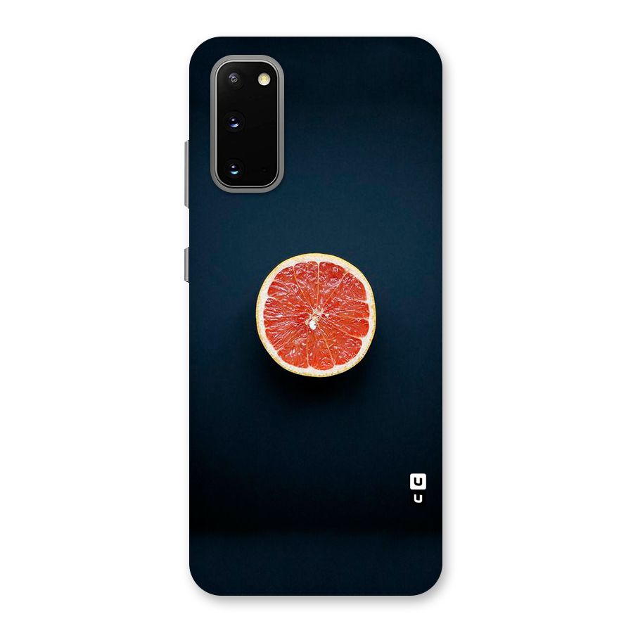 Orange Design Back Case for Galaxy S20