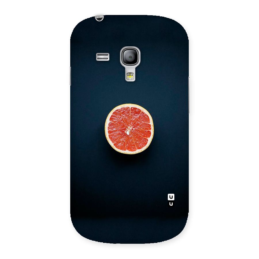 Orange Design Back Case for Galaxy S3 Mini