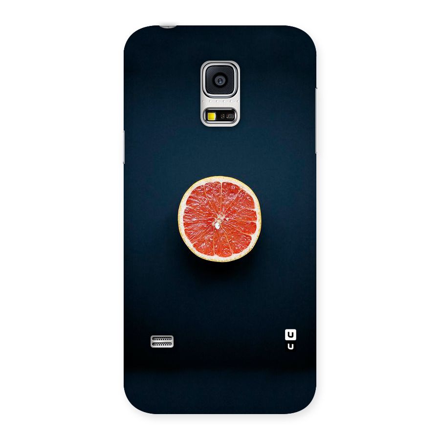 Orange Design Back Case for Galaxy S5 Mini