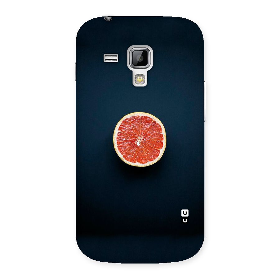 Orange Design Back Case for Galaxy S Duos