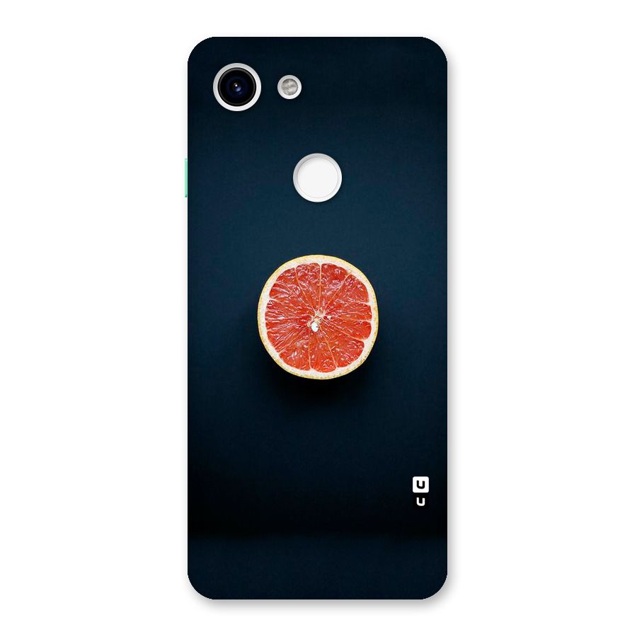 Orange Design Back Case for Google Pixel 3