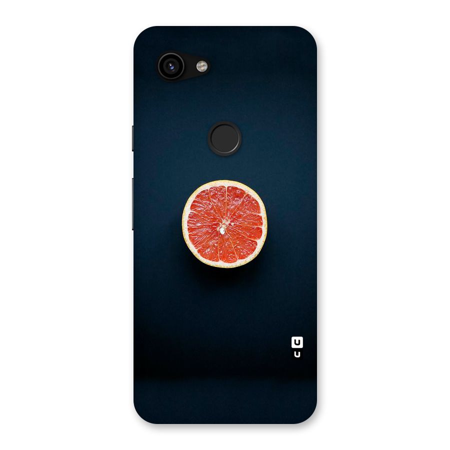 Orange Design Back Case for Google Pixel 3a