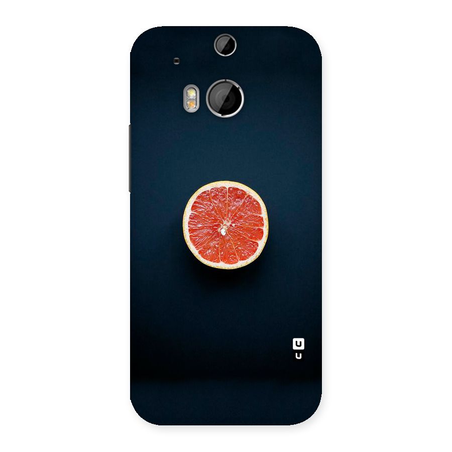 Orange Design Back Case for HTC One M8