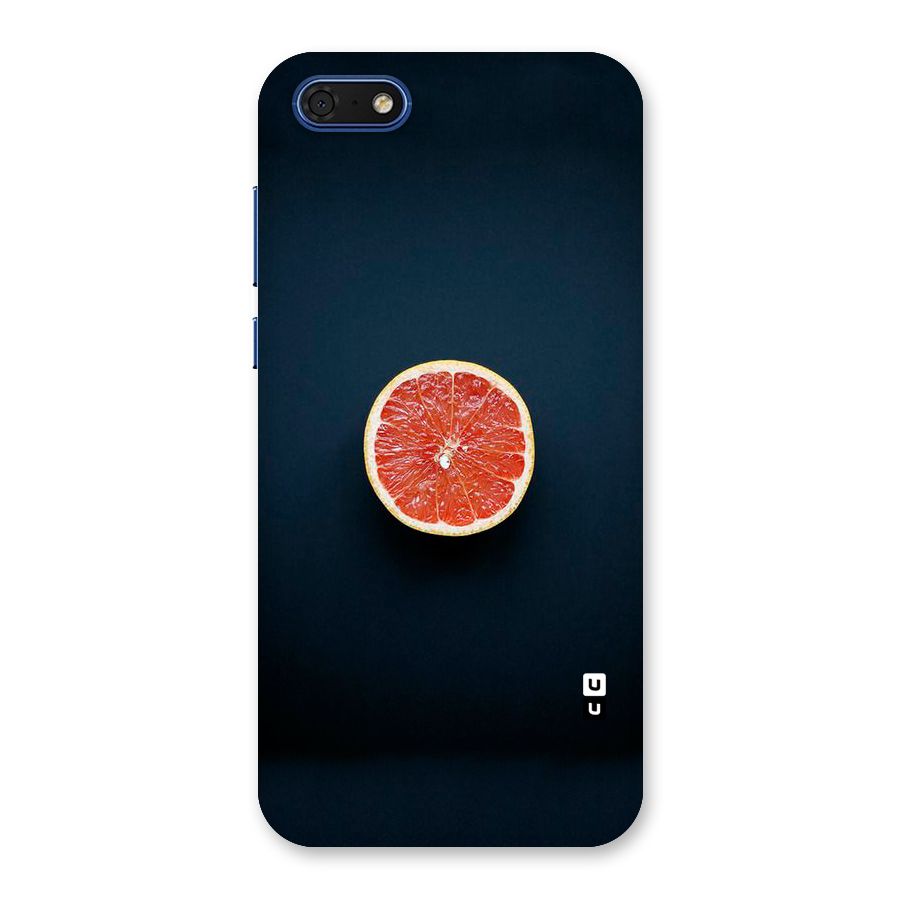Orange Design Back Case for Honor 7s