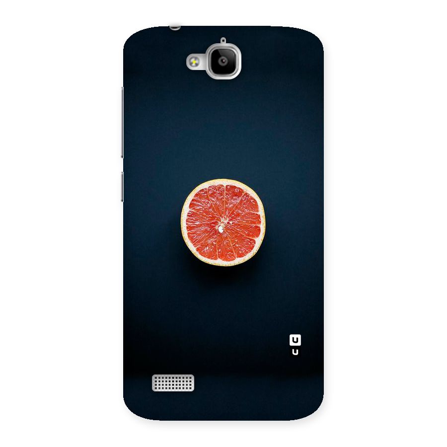 Orange Design Back Case for Honor Holly