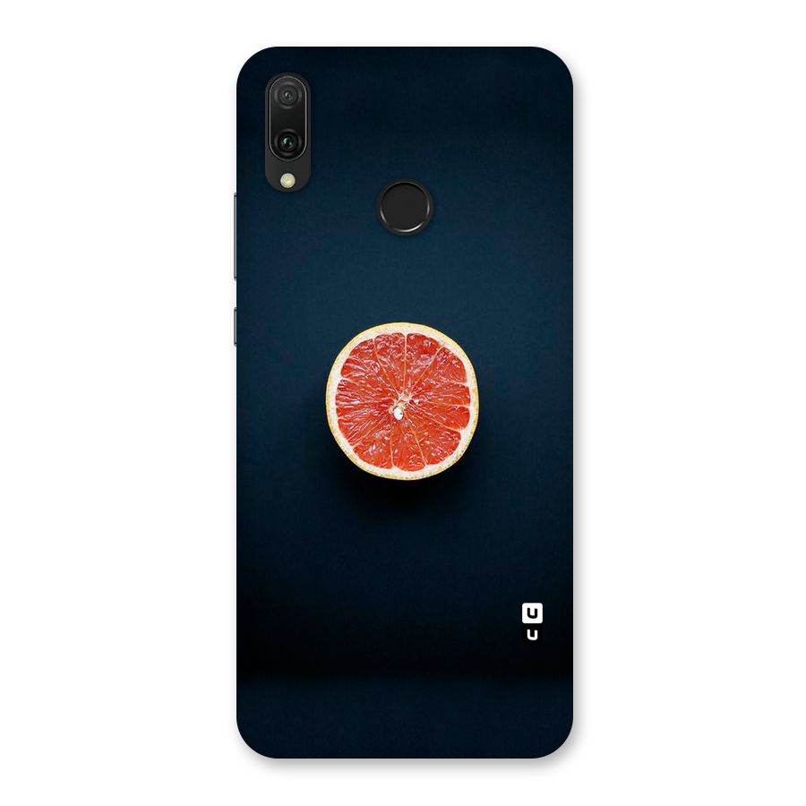 Orange Design Back Case for Huawei Y9 (2019)