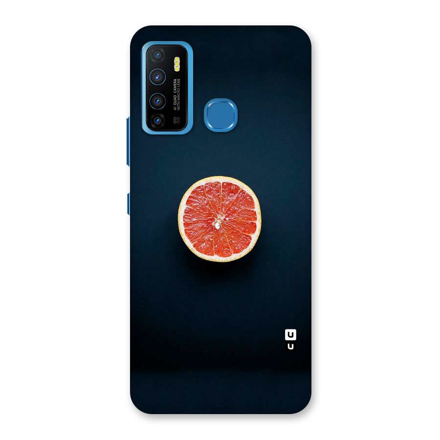 Orange Design Back Case for Infinix Hot 9