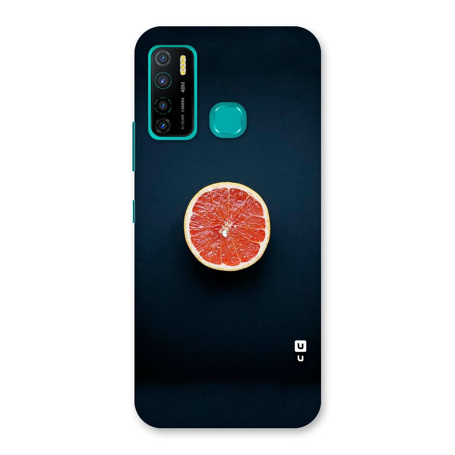 Orange Design Back Case for Infinix Hot 9 Pro