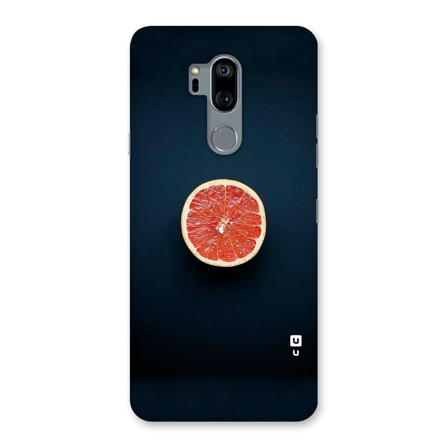 Orange Design Back Case for LG G7