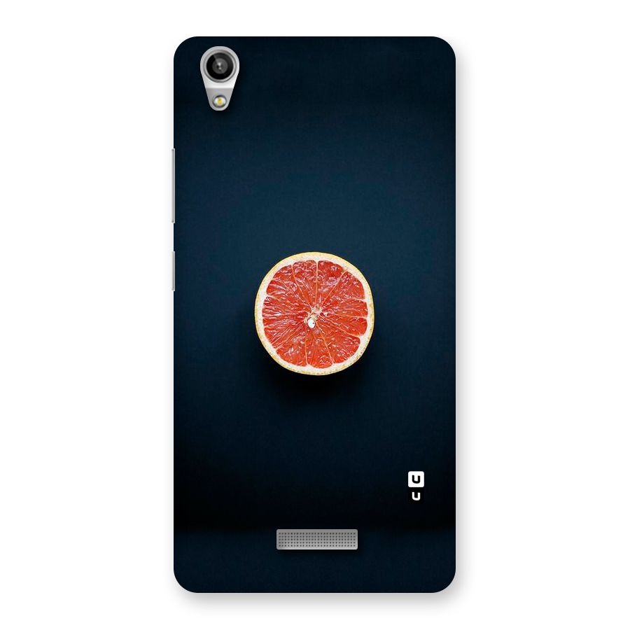 Orange Design Back Case for Lava-Pixel-V1