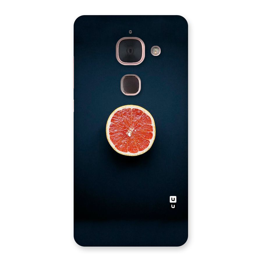 Orange Design Back Case for Le Max 2