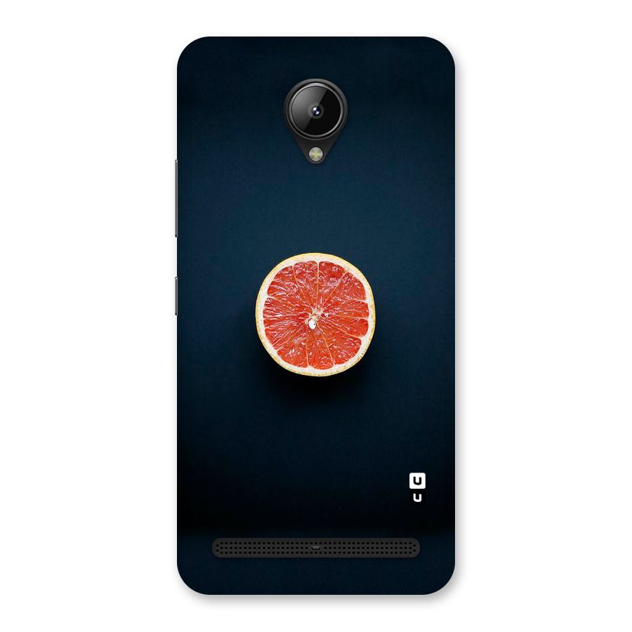 Orange Design Back Case for Lenovo C2