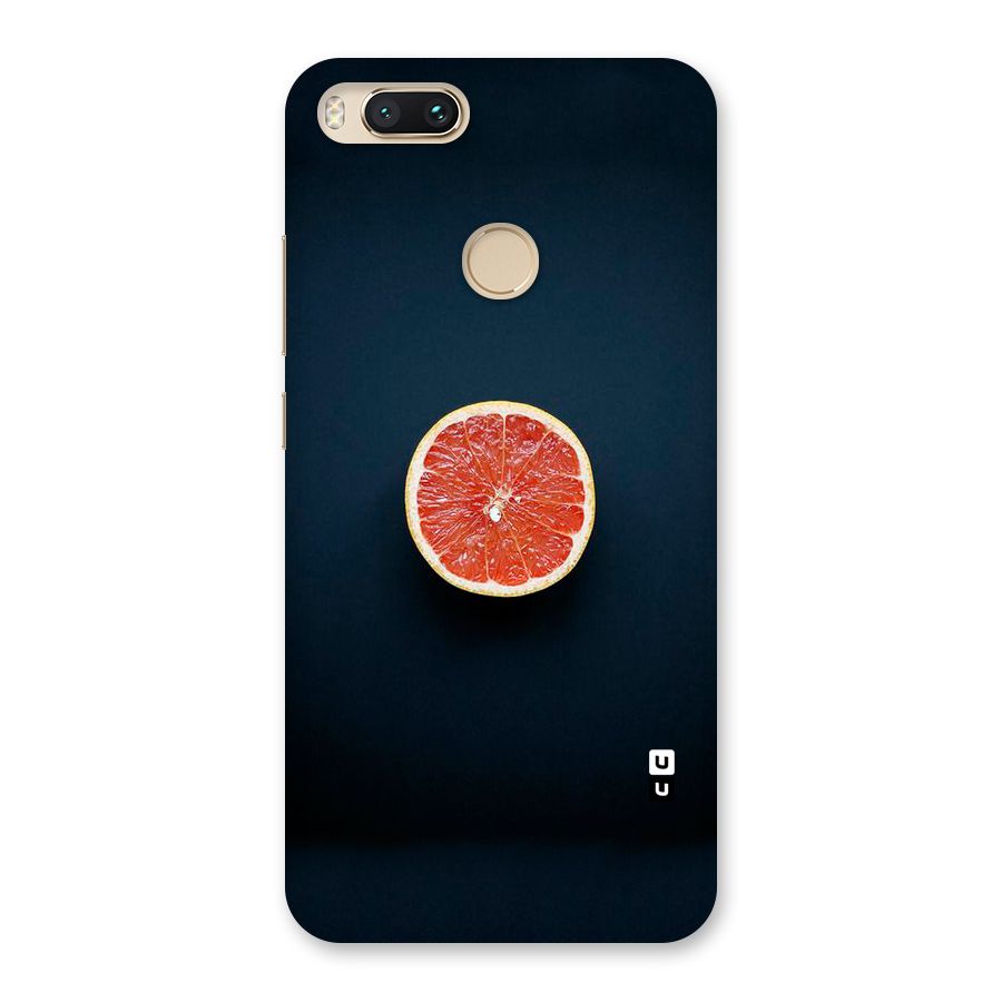 Orange Design Back Case for Mi A1
