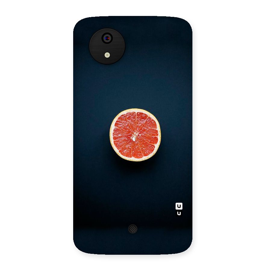 Orange Design Back Case for Micromax Canvas A1