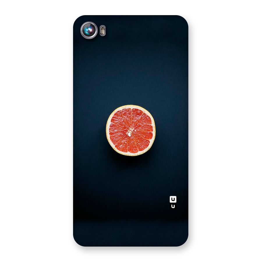 Orange Design Back Case for Micromax Canvas Fire 4 A107