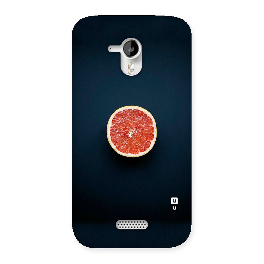 Orange Design Back Case for Micromax Canvas HD A116