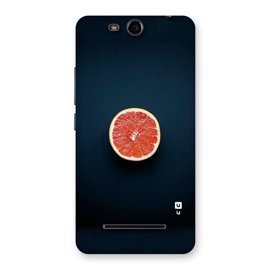 Orange Design Back Case for Micromax Canvas Juice 3 Q392