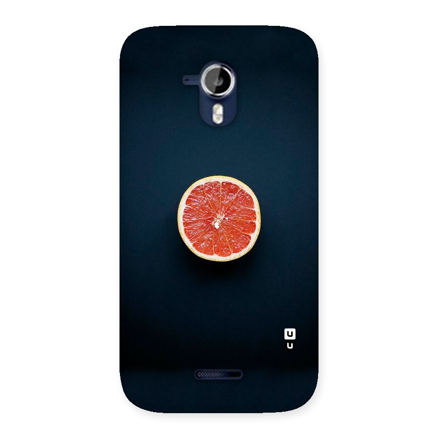 Orange Design Back Case for Micromax Canvas Magnus A117