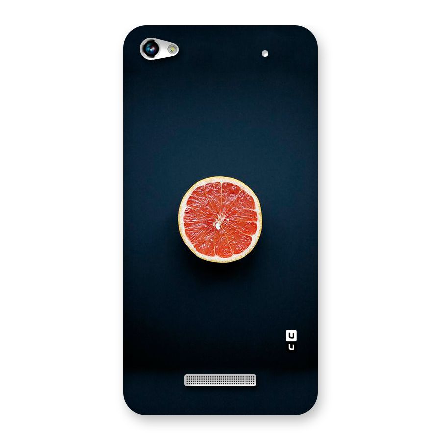 Orange Design Back Case for Micromax Hue 2