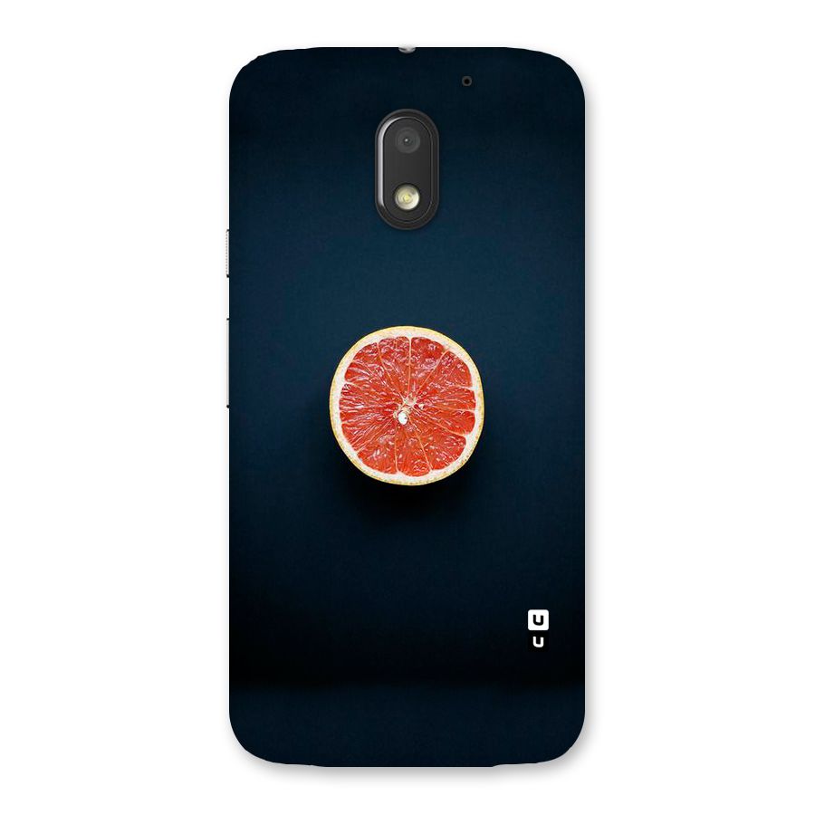 Orange Design Back Case for Moto E3 Power