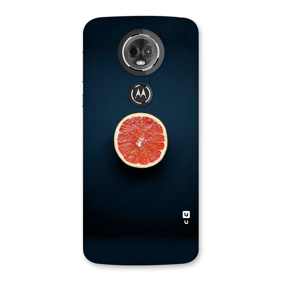 Orange Design Back Case for Moto E5 Plus