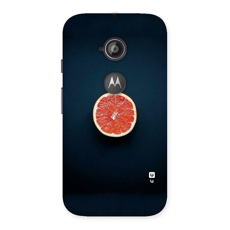 Orange Design Back Case for Moto E 2nd Gen