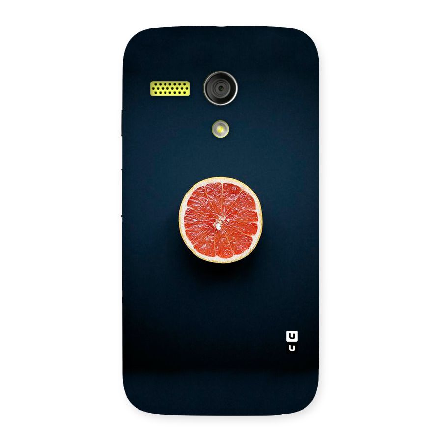 Orange Design Back Case for Moto G