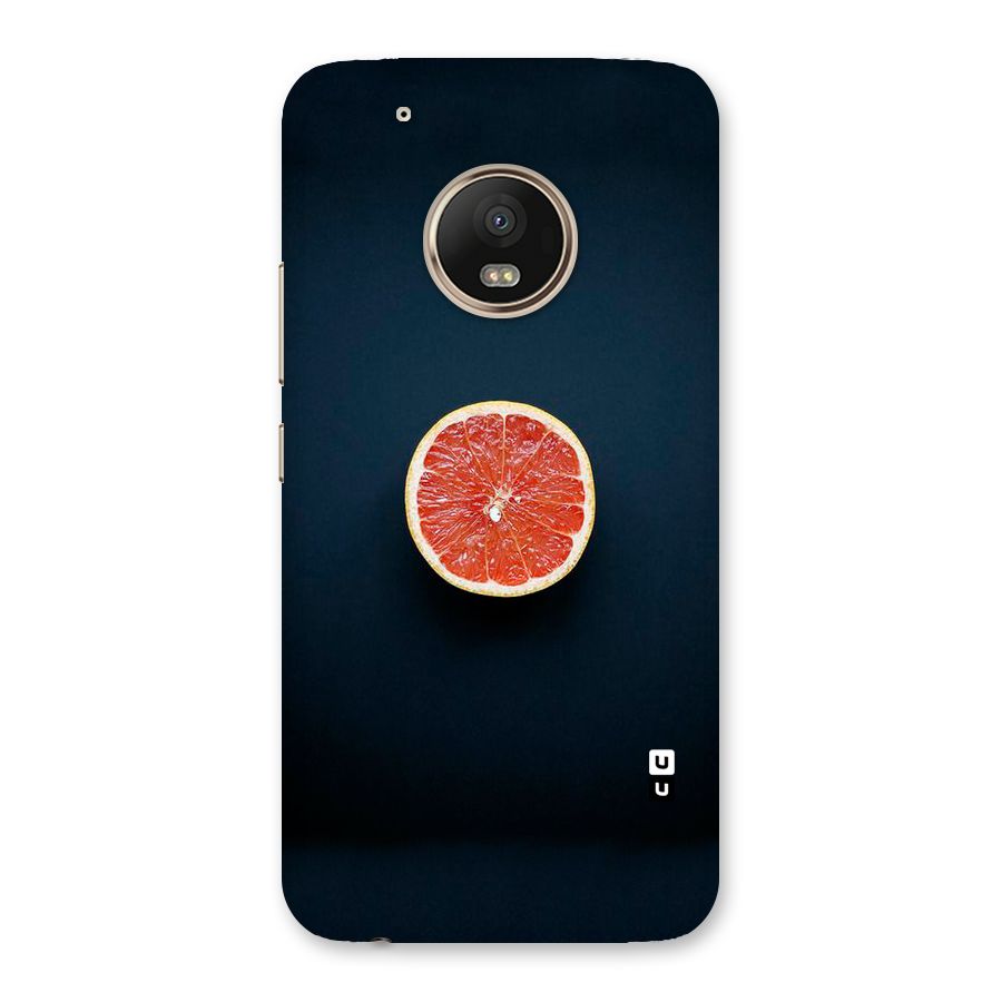 Orange Design Back Case for Moto G5 Plus