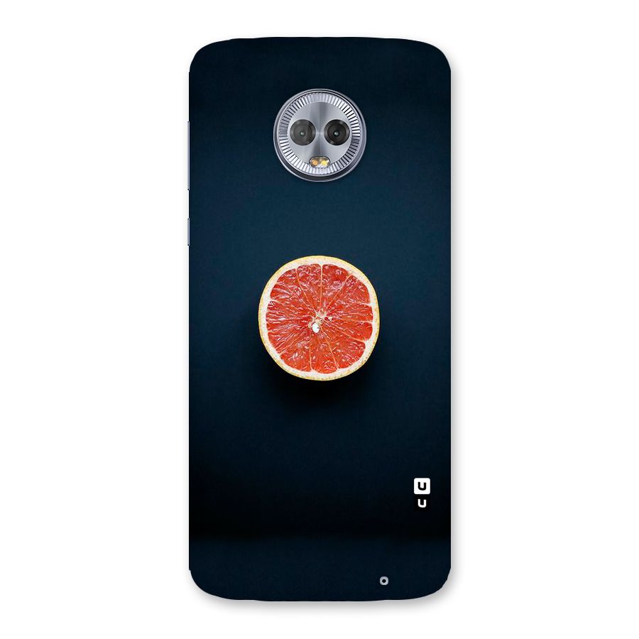 Orange Design Back Case for Moto G6 Plus