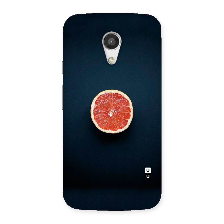 Orange Design Back Case for Moto G 2nd Gen