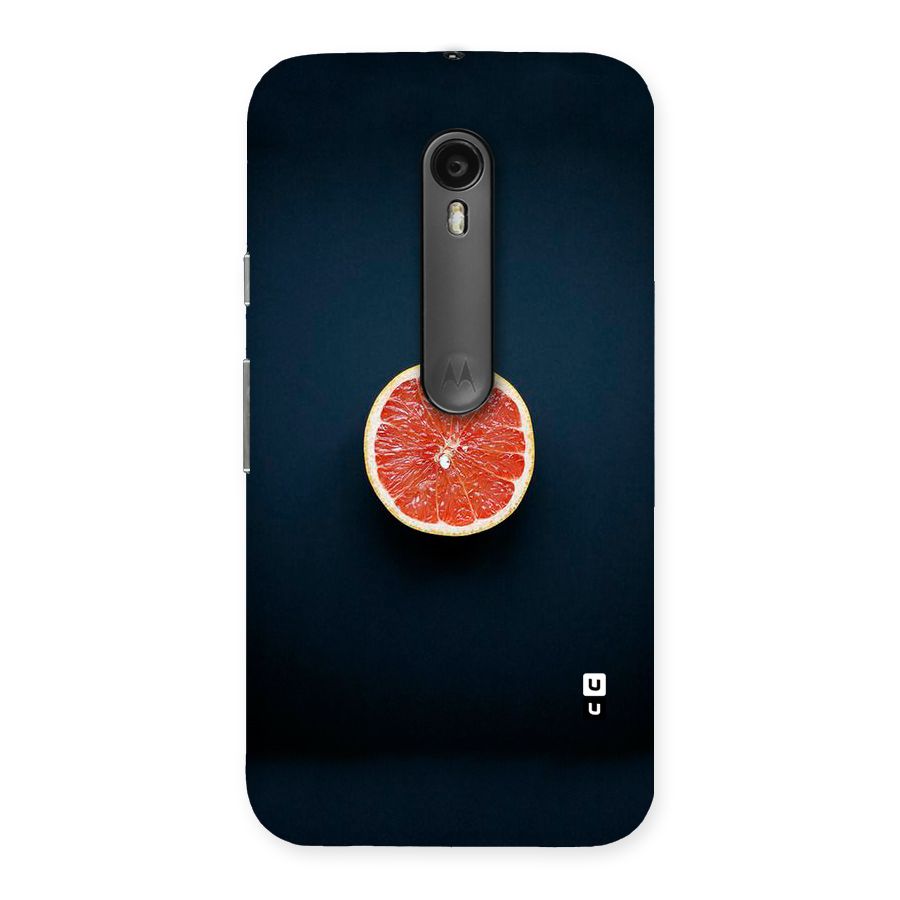 Orange Design Back Case for Moto G Turbo