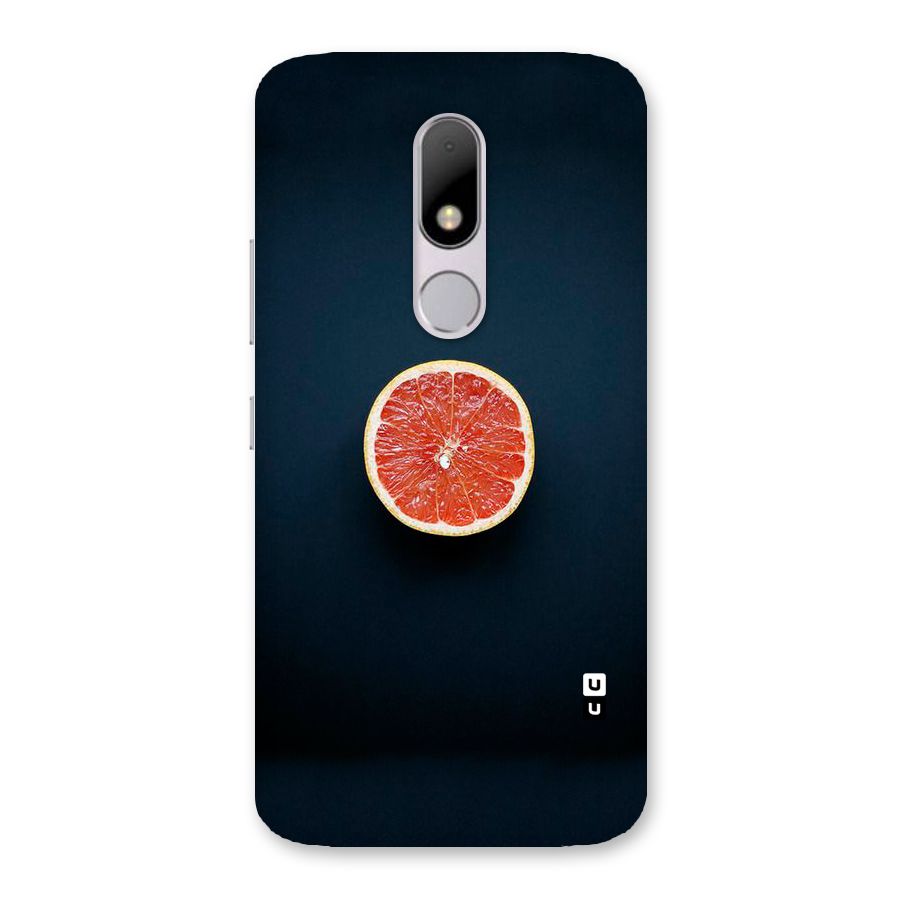 Orange Design Back Case for Moto M