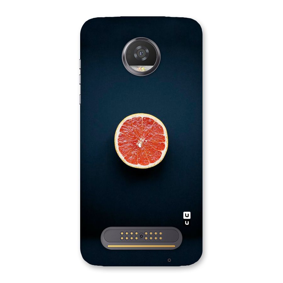Orange Design Back Case for Moto Z2 Play