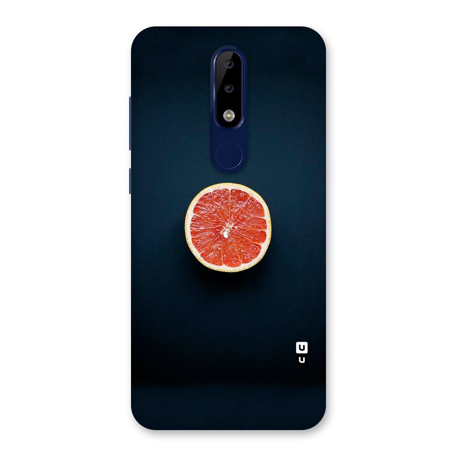 Orange Design Back Case for Nokia 5.1 Plus