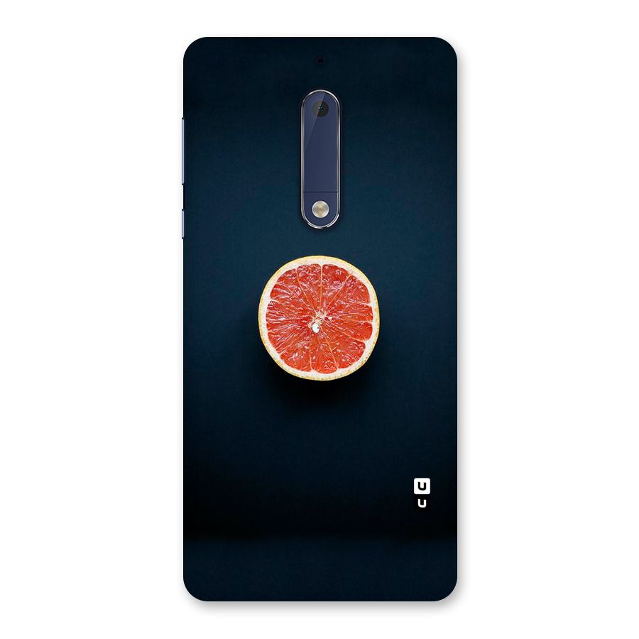 Orange Design Back Case for Nokia 5