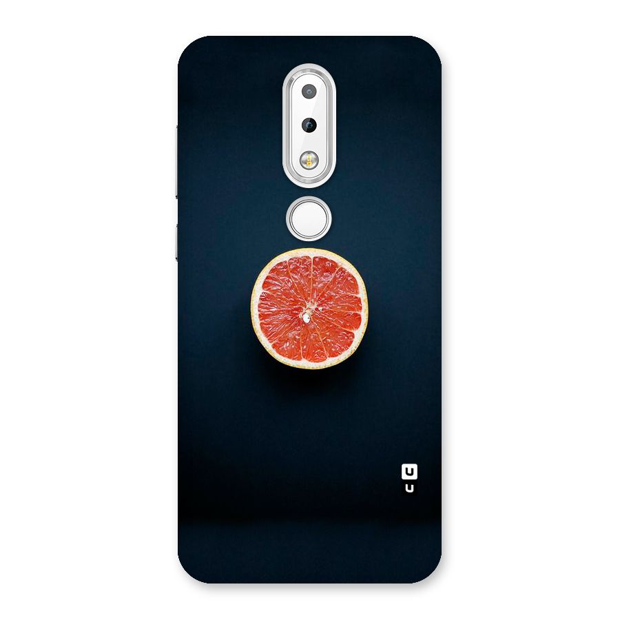 Orange Design Back Case for Nokia 6.1 Plus
