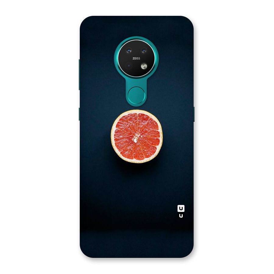 Orange Design Back Case for Nokia 7.2