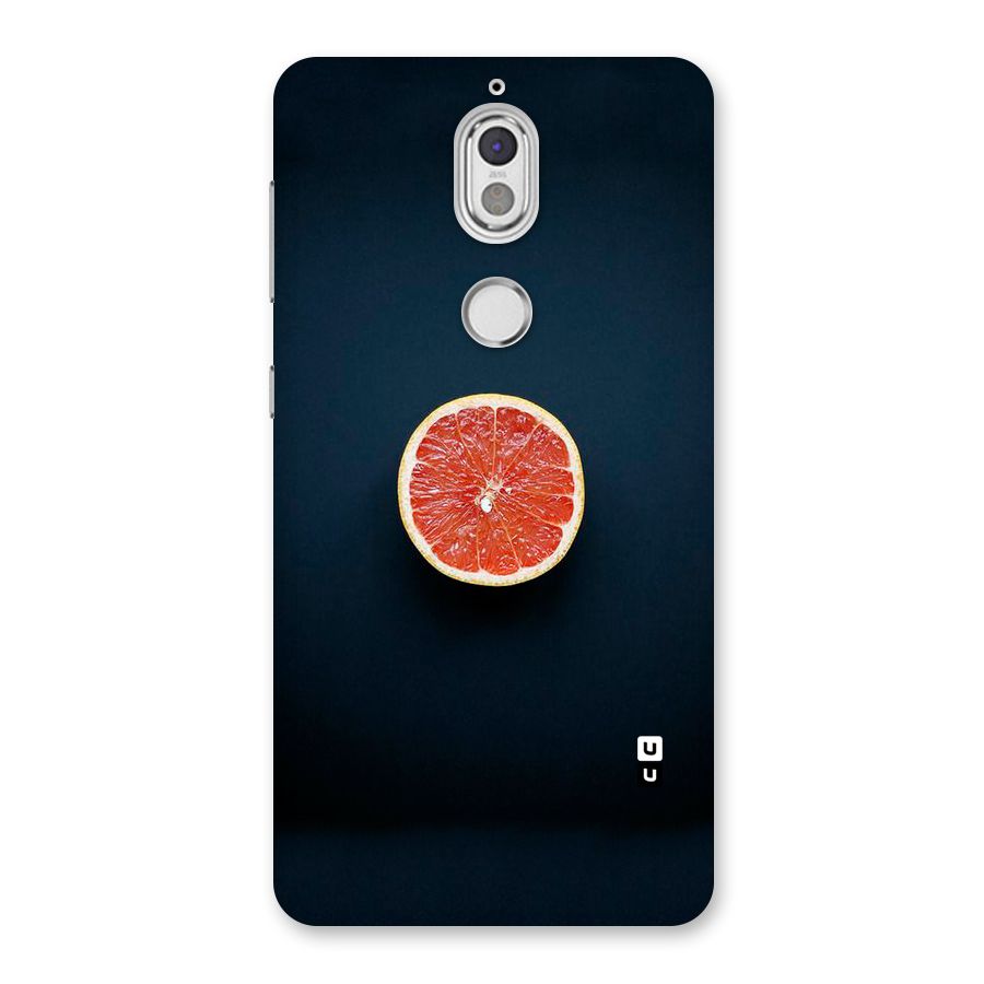 Orange Design Back Case for Nokia 7