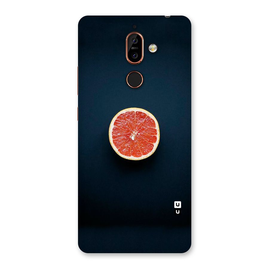 Orange Design Back Case for Nokia 7 Plus