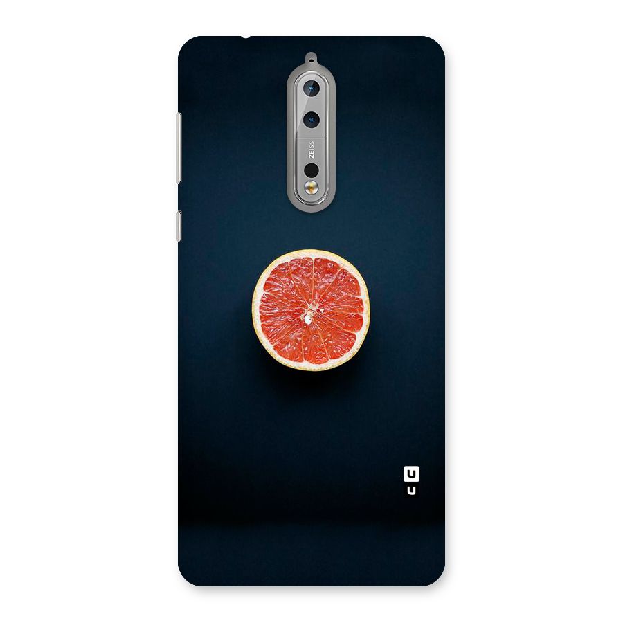 Orange Design Back Case for Nokia 8