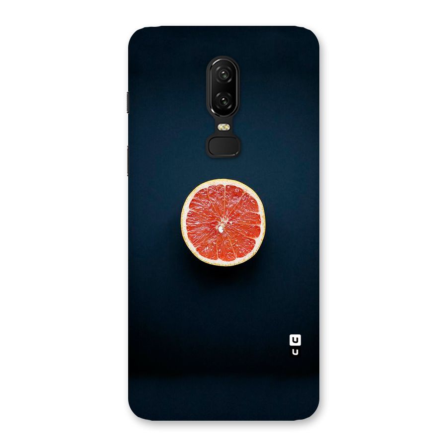 Orange Design Back Case for OnePlus 6