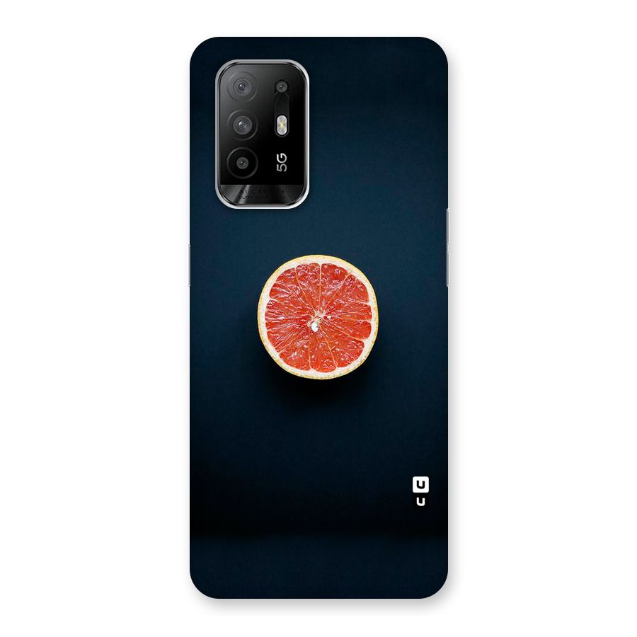 Orange Design Back Case for Oppo F19 Pro Plus 5G
