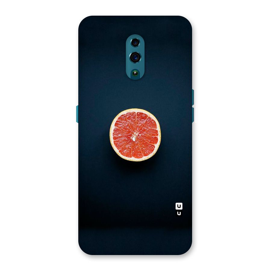 Orange Design Back Case for Oppo Reno